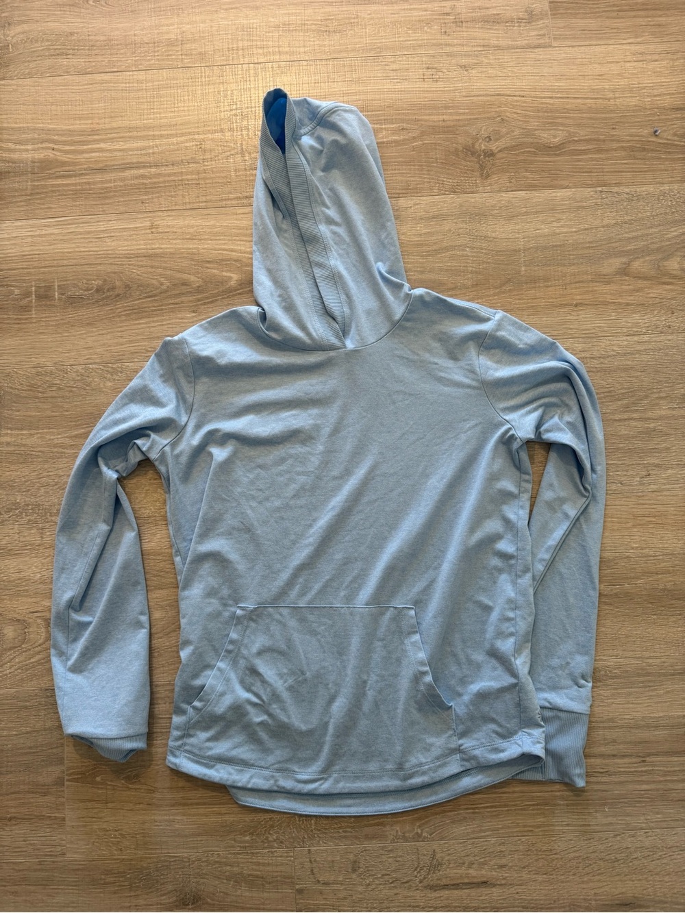 Athleta Girl light blue hoodie sweatshirt